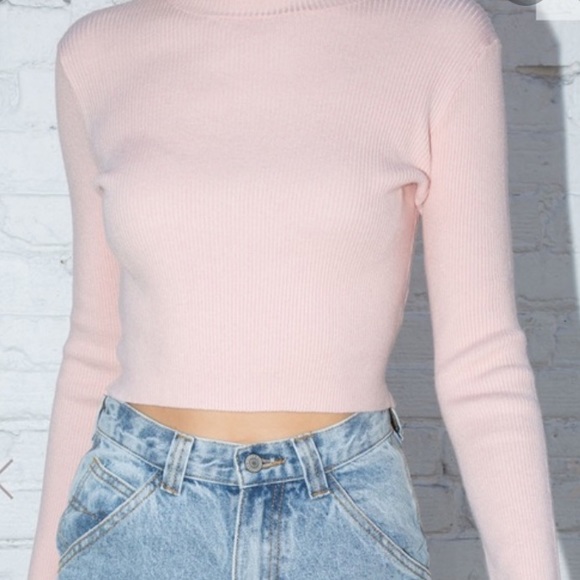 Brandy Melville Tops - brandy melville pink long sleeve